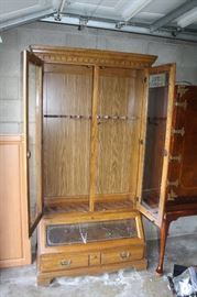 inside of said gun case