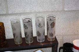 Vintage drink glasses