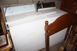 Washer and Dryer