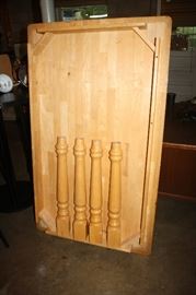 Nice wood table, ready for you to take home