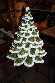 Vintage Christmas tree