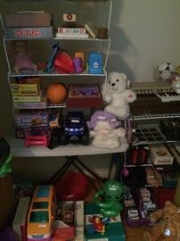 Toy and game selections