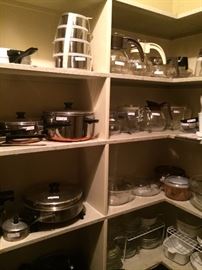 Pots and pans; other kitchen items