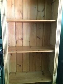Pine book shelf