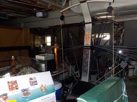 Exercise equipment, folding cots