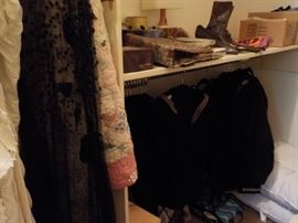 Vintage Naval uniforms, quilts and quilt tops