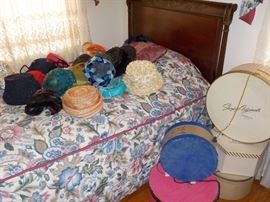 Vintage hats, can you spot the Christian Dior?