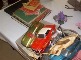 battery operated vintage car kit pieces