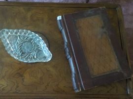 leather trimmed ledger