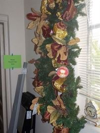 long hand designed garland