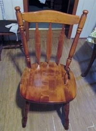 set of five chairs