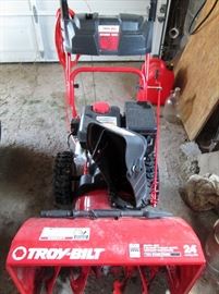 Troy Built Storm 2410 snowblower - purchased 2015 