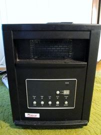 American Comfort® Black 1500W portable heater