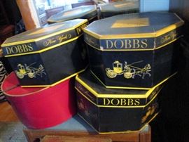 Dobbs Hats w/ Boxes