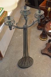Wrought Iron Candle Holder