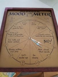 Bedroom Mood Meter - Vintage 