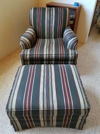 Very nice Rocker style Chair with Ottoman
