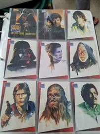 Star Wars Collectible Cards and other Star Wars Items 