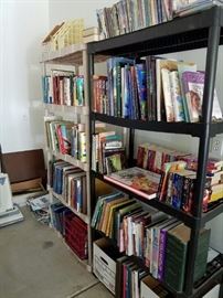 Some of the books...classics, coffee table, educational, romance, novels, children's and more 