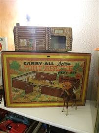 Vintage Fort Apache Play Set