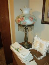 Tiffany Style Lamp, Table Runners