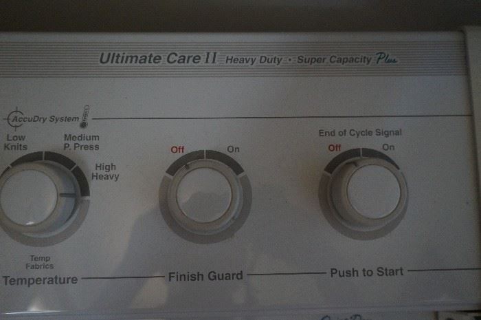 Whirlpool Ultimate Care Heavy Duty Super Capacity Plus Washer & Dryer