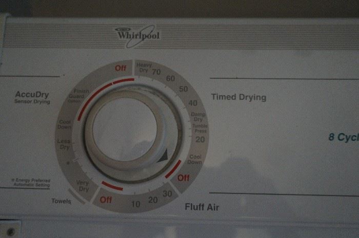 Whirlpool Ultimate Care Heavy Duty Super Capacity Plus Washer & Dryer
