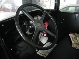 Model A interior