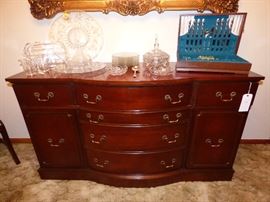 Vintage mahogany buffet