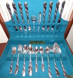 Silverplate "Bridal Wreath" Set