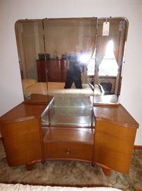 Vanity to Mid Century Modern bedoom suite