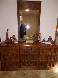 Dresser of queen bedroom suite