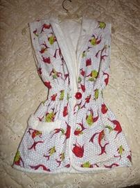 Retro bathing suit coverup