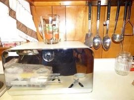 Retro Bread box, Orange juice pitcher