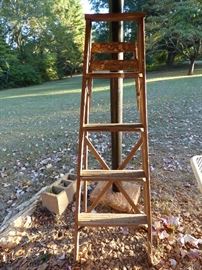 Vintage wood ladder
