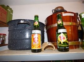 Vintage Sun Drop glass bottles