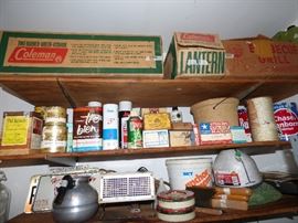 Coleman 2 Burner stove & Lantern