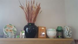 Assorted Decorative Plates, Vases and Collectibles