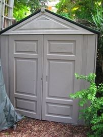 Large Rubbermaid shed