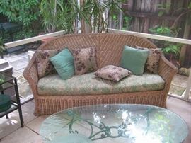 5 piece wicker set