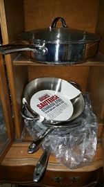 Tools of the Trade
Pots
Pans
Frying pans
Stainless steel pots