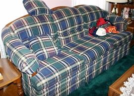 Smith Brothers Over Stuffed Matching Sofa 