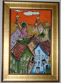 3 Original Cuban Signed D’Jesus Paintings