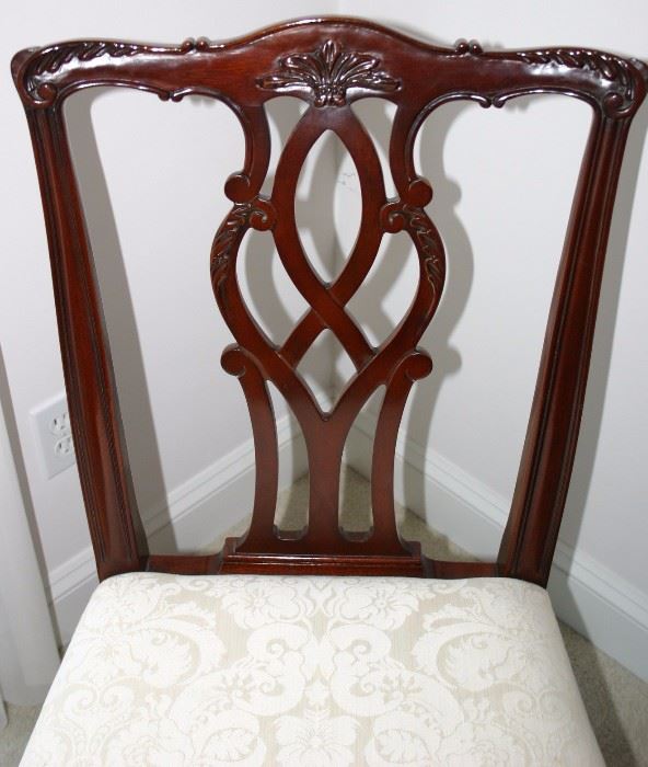 Set of 8 Kindel Chippendale Chairs