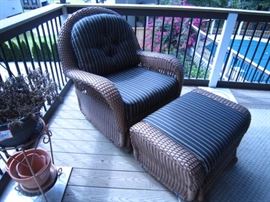 Glider and gliding ottoman- 1 of 2