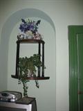 shelf and china