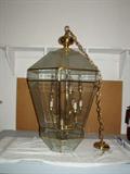 Beautiful 3 foot tall x 2 foot across hanging light