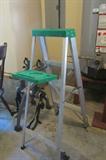Ladders of different sizes for sale.