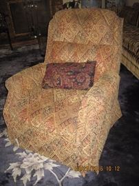 Tapestry recliner