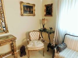 French Provincial formal living room